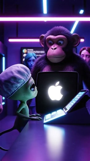 Baby Alien vs iPad Belly Monkey Drive Thru Chaos