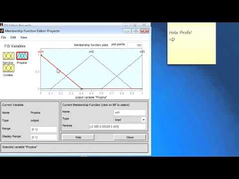 Uso de Fuzzy Logic Toobox En Matlab