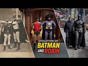Evolution of Batman and Robin (1943–2022) in 1 Minute