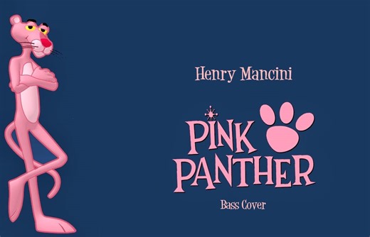 The Pink Panther Theme - Bass Cover