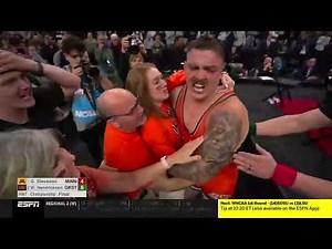 Wyatt Hendrickson defeats Gable Stevenson at NCAA wrestling championship