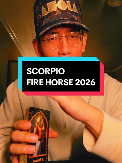 SCORPIO ♏️ FIRE HORSE 2026 TAROT READING #scorpio #scorpiotarot #scorpios #scorpiozodiac #tarot