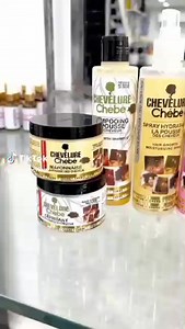 🥰Produits capillaires Chevelure Chebe La gamme complète à 180.000fg Lutte content la chute des cheveux et très efficace pour la pousse des cheveux grâce à la poudre de chebe. Bye-bye les cheveux secs, ternes et difficiles à dompter 👋 ❤ Prenez soin de vos cheveux avec nos produits Chevelure CHÉBÉ. Un vrai allié anti-chute qui favorise la croissance de vos cheveux. Avec Chébé, À vous la belle chevelure longue!✨ Le contenu de la gamme : Défrisant Champooing Démêlant Pink oil Spray hydratant Mayon