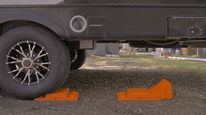 Who knew leveling could be so fun? (We did) Maximize your leveling system with a Lynx Chock 'R Dock: https://trilynx.com/collections/tri-lynx-products/products/lynx-chokr-dock | LYNX Levelers