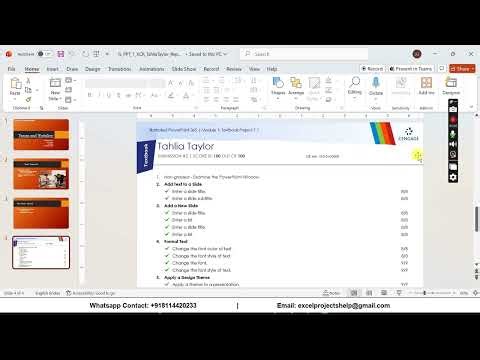 Illustrated PowerPoint 365 | Module 1 Textbook Project | XCR #IL_PPT_1_XCR