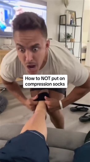 Emily • Certified Health Coach 🌸 on Instagram: "How To Put On Compression Socks The Easy Way ✅ Comment “Compression” For Copper Compression Socks To Boost Circulation 🧦 CopperZen Compression Socks are perfect for: - Office workers ‬sitting at a desk all day - Long-distance drivers forced to sit for hours at a time - Frequent flyers on short or long-haul flights - Pregnant women suffering from swollen ankles and sluggish circulation - Diabetics suffering from poor circulation and nerve damage t