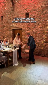 Try this amazing wedding entertainment idea! 😍 @bridesmaidbabe #weddingplanning #weddingideas #weddings #weddinginspiration #weddinginspo | Wedsureinsure