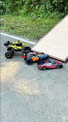 Super Cars Vs Monster Truck Ramp Jump Challenge | Which Car Goes the Farthest?🔥 🚘