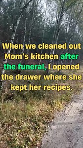 When we cleaned out Mom’s kitchen after the funeral | Keepsake Words