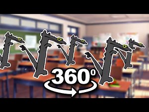 360° Toothless Dragon Dancing in your classroom VR