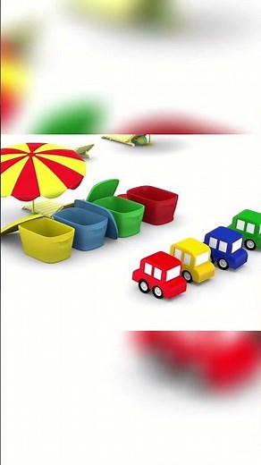 🚗💨🚕 Short Cartoni animati | Macchinine colorate | In spiaggia il divertimento è assicurato! 🎣☀️🏖️