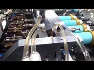 cosmetic tube injection machine