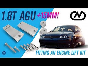 Mk4 Golf Engine Lift Kit Installation - VW Golf Mk4 GTi 20v Turbo / GT TDi / R32