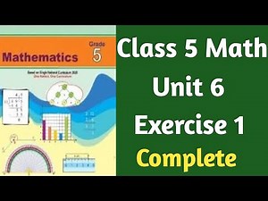 Class 5 Maths unit 6 Exercise 1 Complete |Class 5th Maths Chapter 6 Exercise 1 | Unitary Method