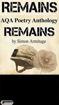 Remains - AQA GCSE English Literature Sample Quotes & Support by Memorhyme