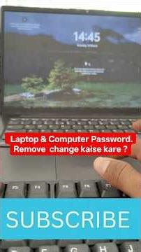 How to remove password & change Laptop Computer #password #remove #laptop #computer #techtips #viral