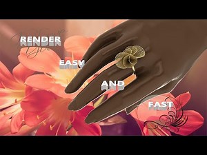 Ring vray render easy and fast rhino 5 gemvision matrix 9 advance jewelry cad design.