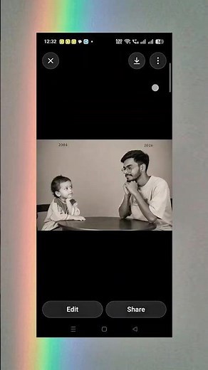 TRENDING CHILDHOOD & PRESENT AI PHOTO PROMPT || TRENDING CHATGPT PROMPT #edit #tutorial #youtube