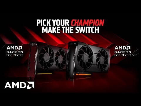 More Performance. More Gaming. | AMD Radeon™ RX 7600 Graphics