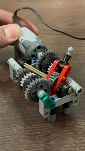 LEGO Technic 5 Speed Sequential Gearbox Building Tutorial (New Version) !!