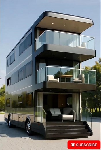 We Built a Three-Floor Motorhome