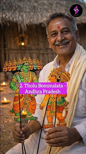 Traditional Indian Puppets 🎭 | ft. HistoryAI #seekho #shorts