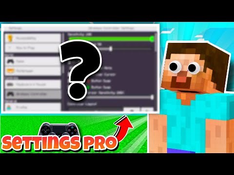 The BEST CONTROLLER SETTING for MINECRAFT BEDROCK!!! (PS4,XBOX,SWITCH)