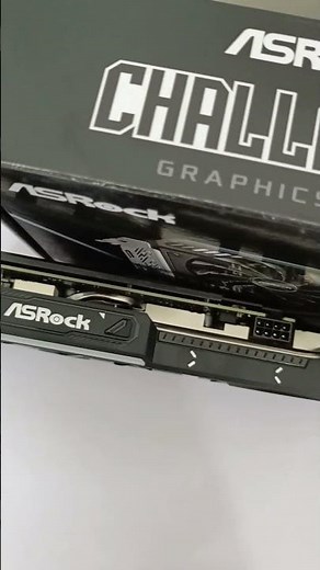 AMD RX 9060 XT Asrock Challenger 8GB OC #rx9060xt #amd #asrock #shorts