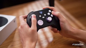 eXtremeRate Multi-Colors Luminated D-pad Thumbsticks Start Back Sync ABXY Buttons for Xbox Series X/S Controller, Scarlet Red Classical Symbols Buttons DTF V2 LED Kit for Xbox Core Model 1914