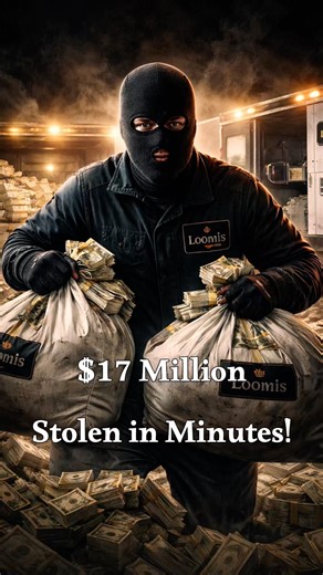 $17 million stolen in minutes! #crime #fyp
