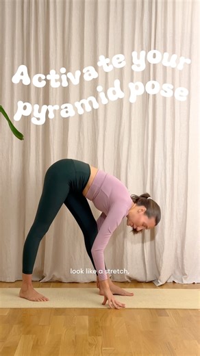 Tips for pyramid pose to try in your next practice! #yogatips #yogateacher