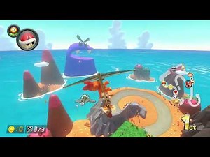 マリオカート8 デラックス オレンジキャサリンでフルーツカップとブーメランカップの全コースを走る【単発プレイ動画】