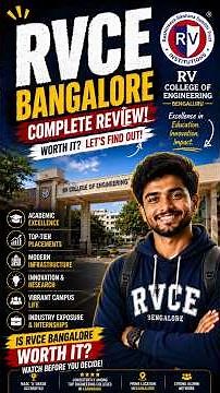 RVCE Bangalore Review 2026 🔥 Placements, Campus & Reality Check!