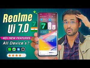 Realme UI 7.0 Update is Here | Top New Features, Device List | Realme ui 7.0 Android 16 Features