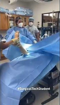 Day in the life of a Surgical Tech student#surgicaltech #college #studentlife #medicalstudent