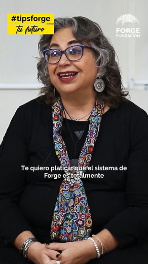 Susana Gracida, una de nuestras tutoras en Fundación Forge, hoy nos...