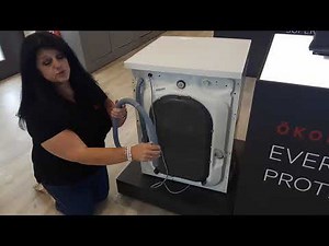 AEG / Electrolux / Zanussi - Washing machine installation - Waste pipe positioning - V1 0
