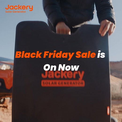 No outlets, no limits — Jackery powers your winter camping, van life, and cozy nights.  Early Black Friday Deals are live now! | Jackery UK | Facebook