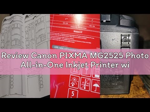 Review Canon PIXMA MG2525 Photo All-in-One Inkjet Printer with Scanner and Copier