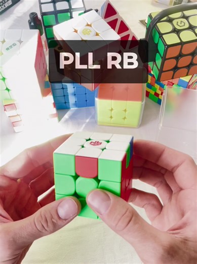 PLL RB. Algorithm only. #pll #speedcubing #rubikscube #cubing #fyp