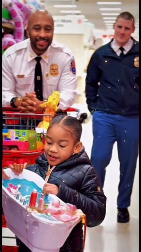 Prince George’s County Police on Instagram: "🎁 Heroes & Helpers take place throughout Prince George’s County in December—so that extra police presence at your @target may have been our officers in action. They’re thankful to shop with pre-selected @PGCPS students, giving kids a chance to play a little hooky for holiday gifts, hot chocolate, and big smiles. Thank you to our partners and Target for making it possible. #FirstToServe #HeroesandHelpers #Target #Holidays"