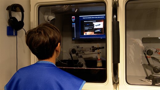 Students learn from NASA and embark on space simulation ahead of 40 year anniversary of Challenger disaster