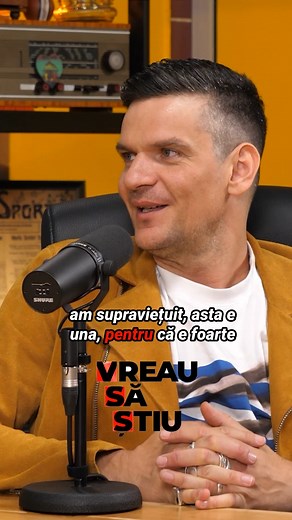 444K views · 8.4K reactions |  Tudor Chirilă: „Un lucru foarte interesant la copilăria noastră este că am supraviețuit.” vreau să știu podcast, catalin oprisan, boof media, podcasturi românești, podcasturi inspiraționale, tudor chirila | VREAU SĂ ȘTIU | Facebook