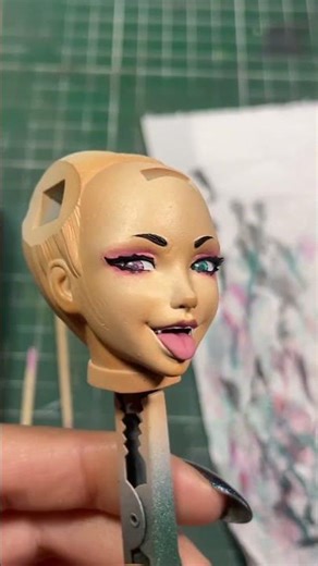 Using UV resin on 3D resin figures! #painting #tutorial