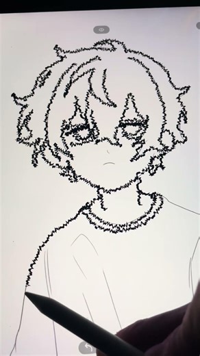 My OC animated ✨ App: AmberPaint#viral #ocart #animationloop #omori #omorigame