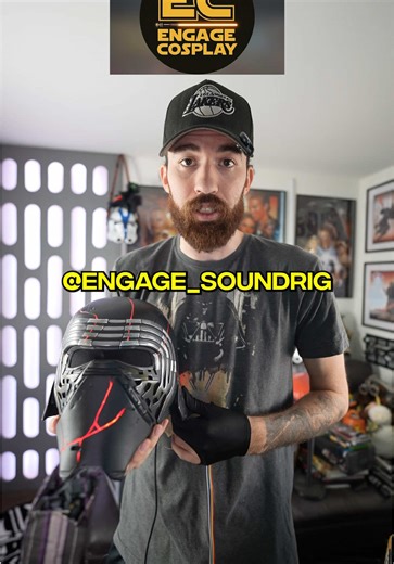 Incredible Kylo Ren Sound Rig for Cosplay