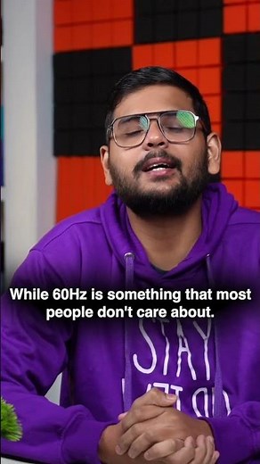 Why iPhone Gives Only 60 Hz Display?