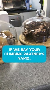 Send this to your climbing partner if they owe you a cake! #awesomewalls #stockport #climbing #cake #bouldering | Awesome Walls Stockport