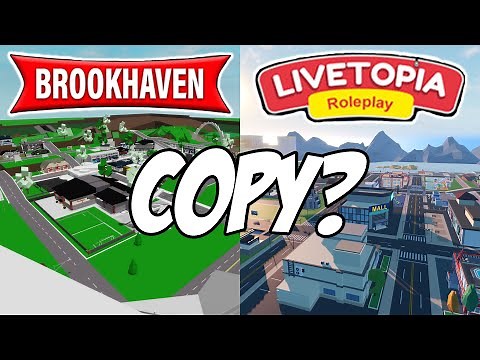 Roblox Brookhaven RP VS Livetopia (Copy Or Inspiration?)