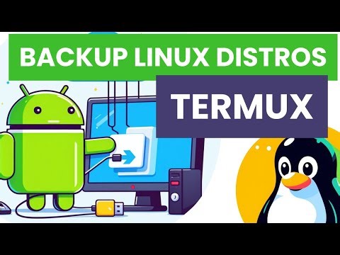 How to backup and restore LINUX distros in Android (TERMUX) in proot